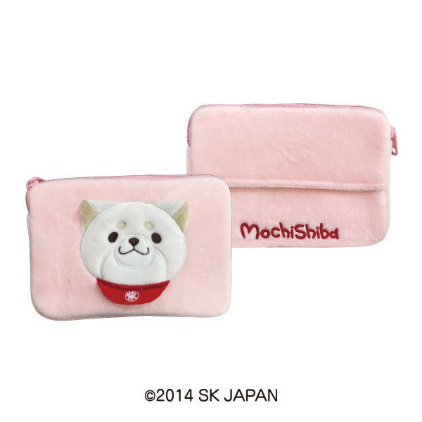 忠犬もちしば ミニティッシュポーチ(うめ)