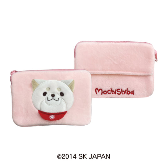 忠犬もちしば ミニティッシュポーチ(うめ)
