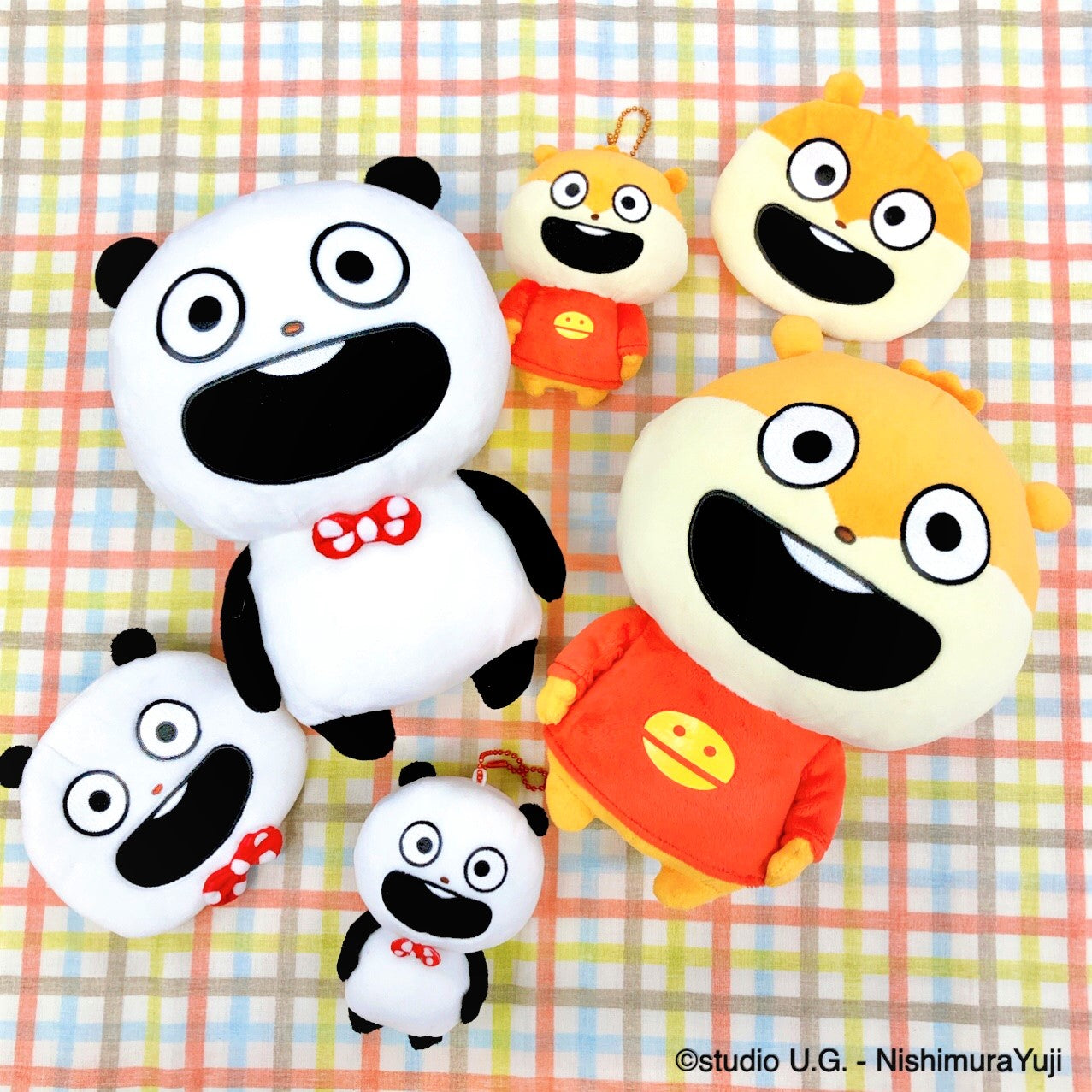 スタジオUG ぬいぐるみS(ごきげんぱんだ)