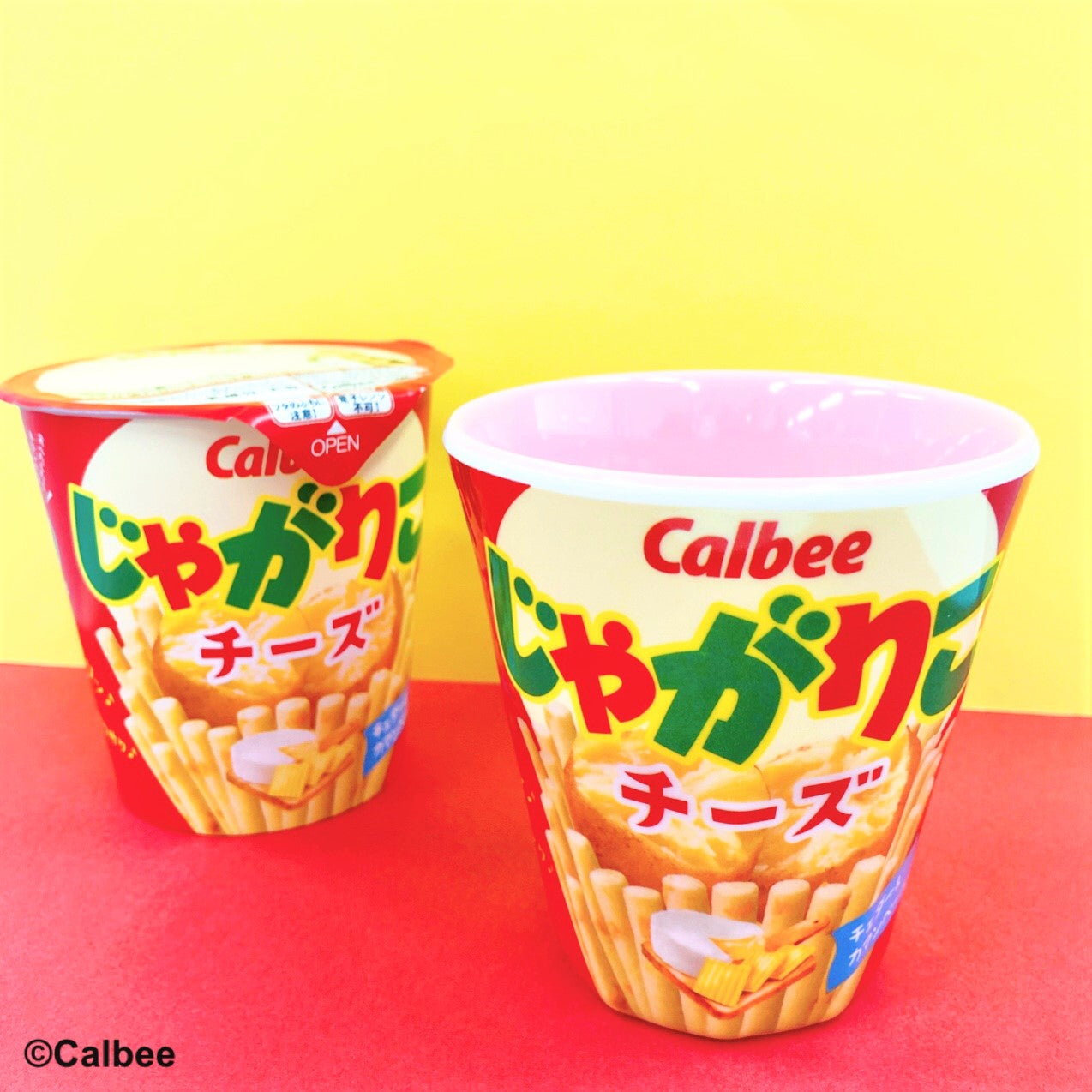じゃがりこ メラミンカップ(チーズ)
