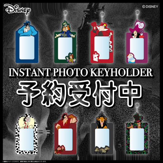 【ディズニー】インスタントフォトキーホルダーヴィランズ【予約受付終了】