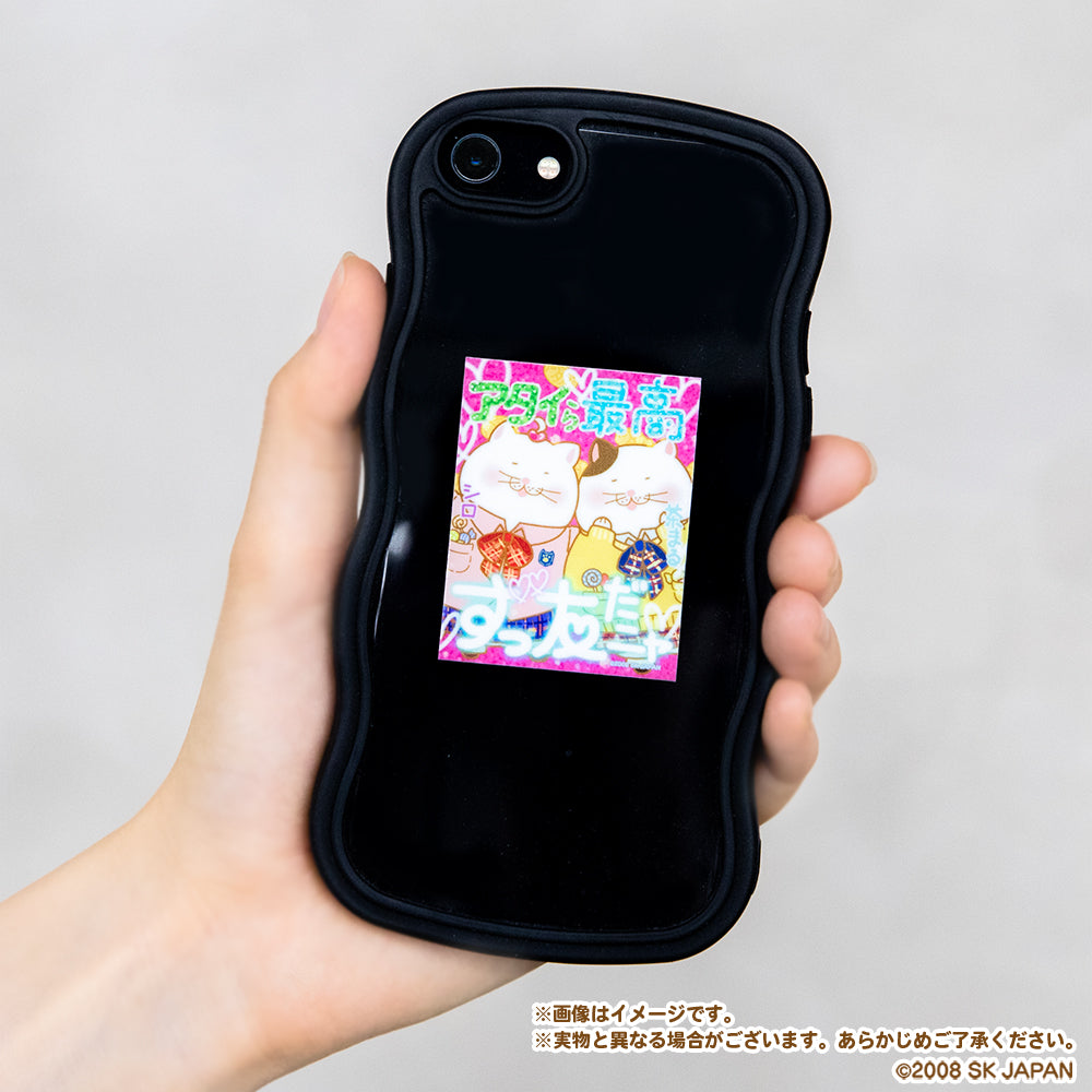【8月発送】でぶねこ　ステッカー（ズッ友）