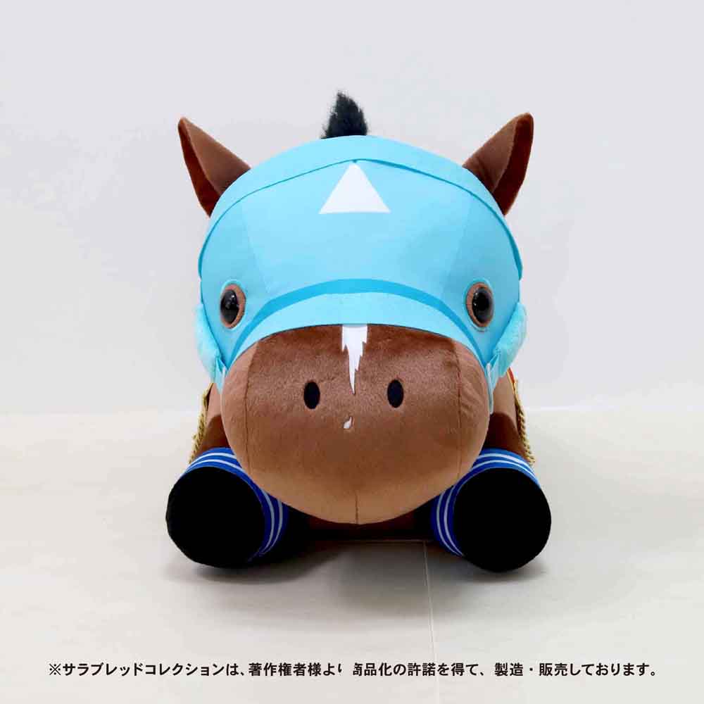【11月発送】きゃらマルシェ限定　サラブレッドコレクション　MEGA BIGぬいぐるみ（オジュウチョウサン）【受注生産】