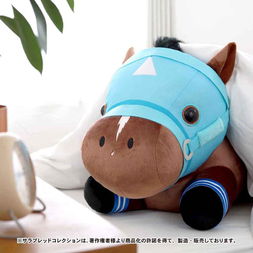 【11月発送】きゃらマルシェ限定　サラブレッドコレクション　MEGA BIGぬいぐるみ（オジュウチョウサン）【受注生産】