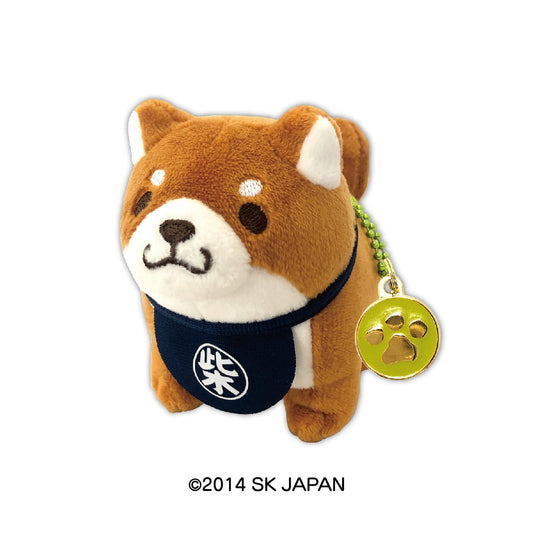 忠犬もちしば ぬいぐるみボールチェーン(チャーム・おかか)