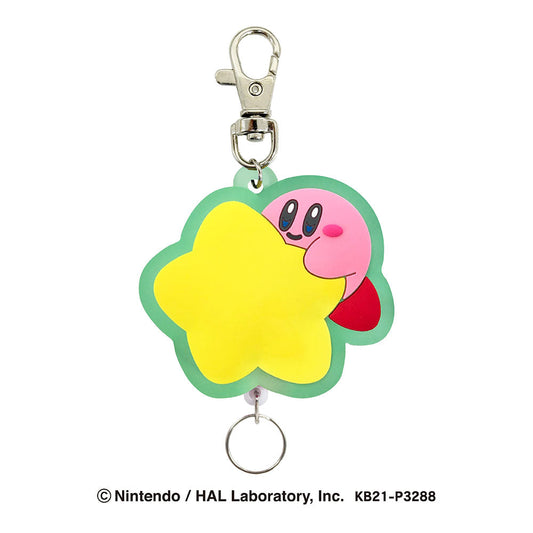 星のカービィ ラバーリールキーホルダー(ワープスターグリーン)