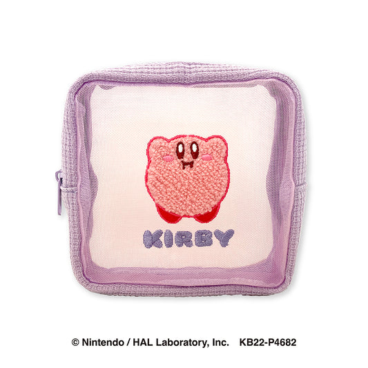 星のカービィ メッシュポーチ(パープル)