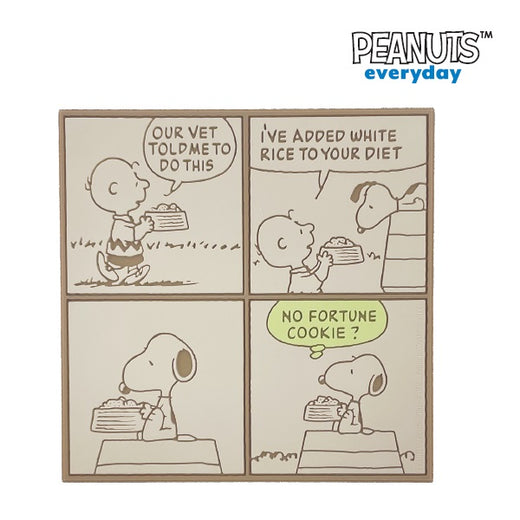 PEANUTS(ピーナッツ)　ラバーコースター（8個セット）