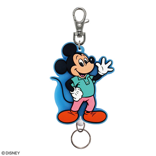 ディズニー ラバーリールキーホルダー(ミッキーマウス)