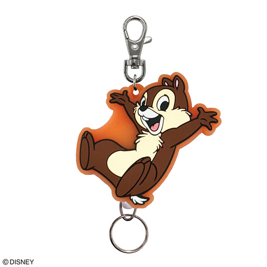 ディズニー ラバーリールキーホルダー(チップ)