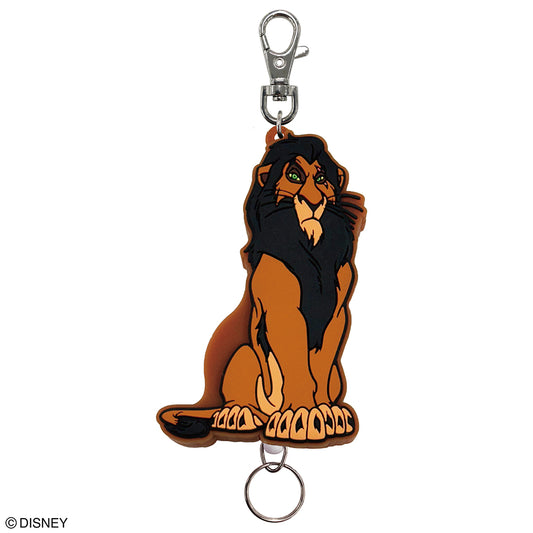 ディズニー ラバーリールキーホルダー(スカー)
