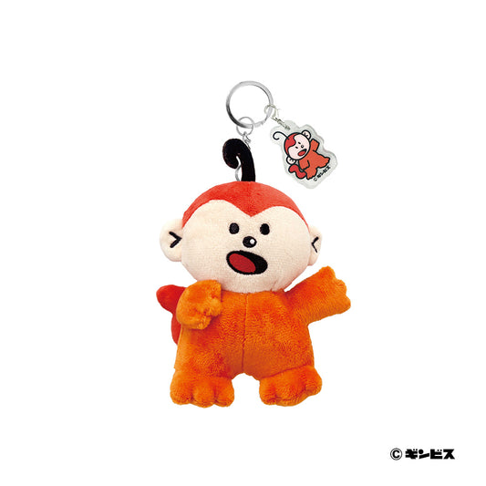 たべっ子どうぶつ ぬいぐるみキーリング(さるアクリル)