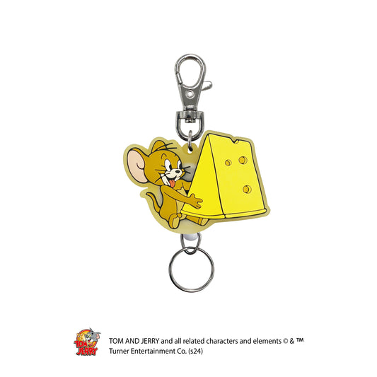トムとジェリー ラバーリールキーホルダー(ジェリー)