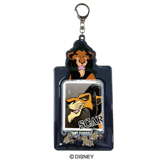 ディズニー インスタントフォトキーホルダー(スカー)