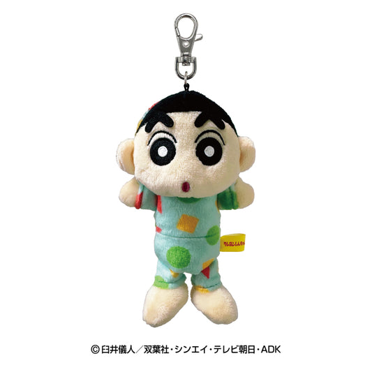 クレヨンしんちゃん ぬいぐるみリールキーカバー(しんのすけ(パジャマ))