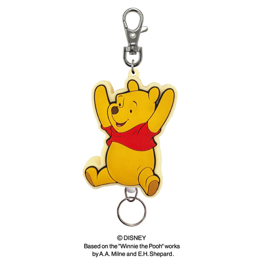 ディズニー ラバーリールキーホルダー(プー)