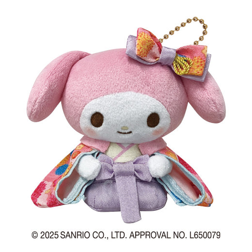 サンリオキャラクターズ　ぬいぐるみボールチェーン（マイメロディ）
