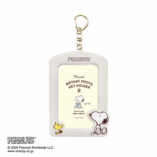 PEANUTS(ピーナッツ)　インスタントフォトキーホルダー2（スヌーピー）