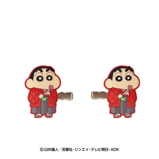 クレヨンしんちゃん　NIPPON　ART　アクリル前髪クリップ（しんのすけ）