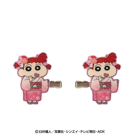 クレヨンしんちゃん　NIPPON　ART　アクリル前髪クリップ（ネネちゃん）