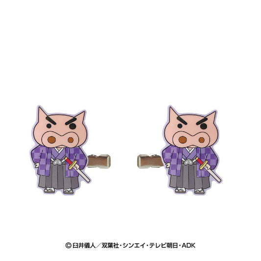 クレヨンしんちゃん　NIPPON　ART　アクリル前髪クリップ（ぶりぶりざえもん）