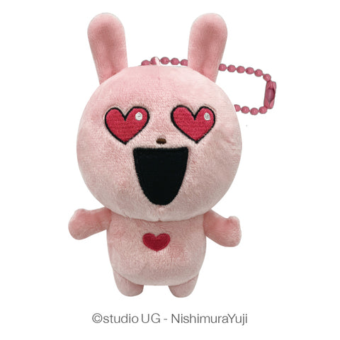 スタジオUG　ぬいぐるみボールチェーン（ラブラビット　さぁ、おいで）
