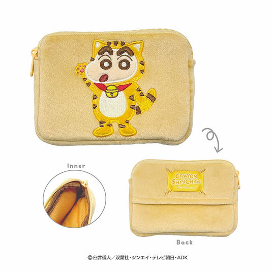 クレヨンしんちゃん なりきりアニマルミニティッシュポーチ(ねこ)