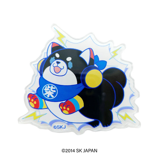 忠犬もちしば クリエイターコラボ アクリルバッジ Nelnal(ごま)