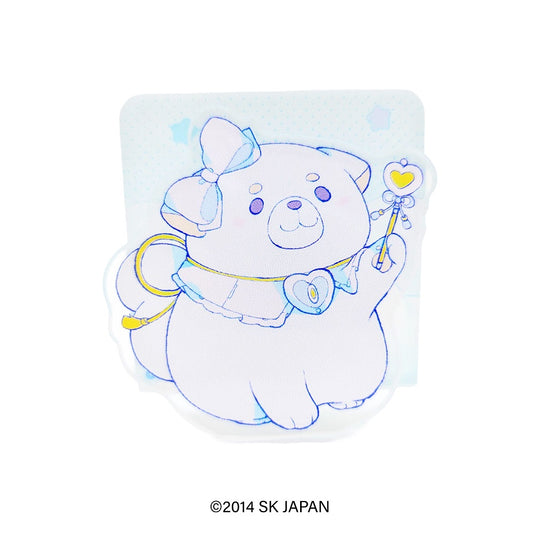 忠犬もちしば クリエイターコラボ アクリルクリップスタンド ペパーミント(うめ)