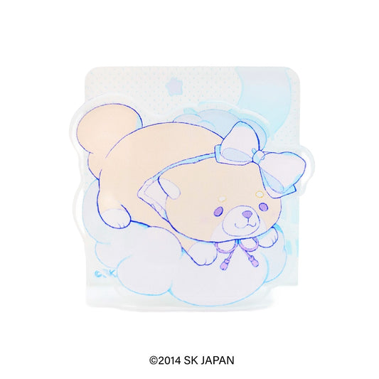 忠犬もちしば クリエイターコラボ アクリルクリップスタンド ペパーミント(きなこ)