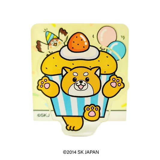 忠犬もちしば クリエイターコラボ アクリルクリップスタンド かなざわ まこと(おかか)