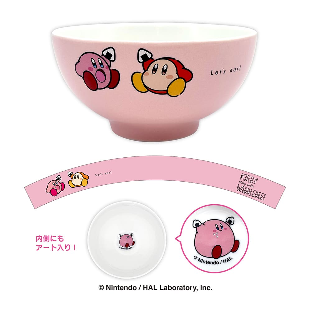 カービィ play with ワドルディ お茶碗（いただきまーす！）