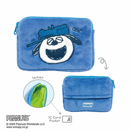 PEANUTS(ピーナッツ) ミニティッシュポーチ付きパスケース2(オラフ)