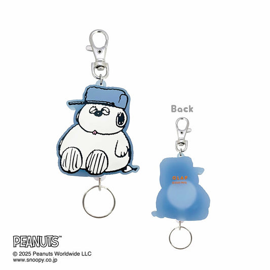 PEANUTS(ピーナッツ) ラバーリールキーホルダー(オラフ)