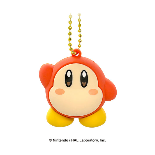 星のカービィ ぷっくりラバーマスコット(ワドルディ)