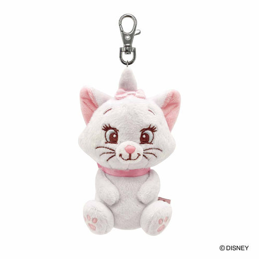 ディズニー　ぬいぐるみリールキーカバー（おしゃれキャット・マリー）