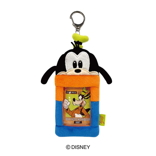 【10月下旬~11月発送】ディズニー　ボアフォトキーホルダー（グーフィー）