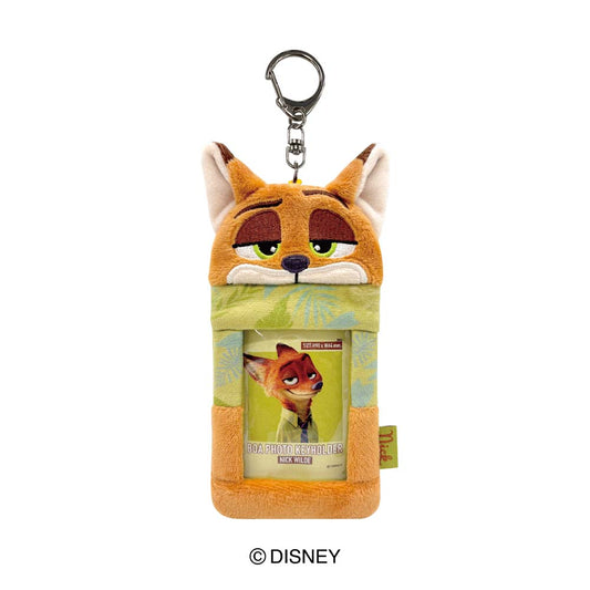 【10月下旬~11月発送】ディズニー　ボアフォトキーホルダー（ニック・ワイルド）