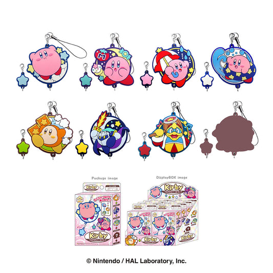 星のカービィ　つながるラバーストラップ（8個セット）