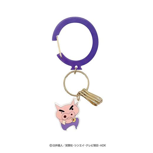 クレヨンしんちゃん　アクリルカラビナチャーム（ぶりぶりざえもん）