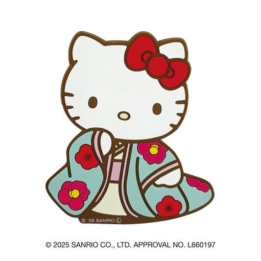 サンリオキャラクターズ　ラバーマグネット（ハローキティ・姫）