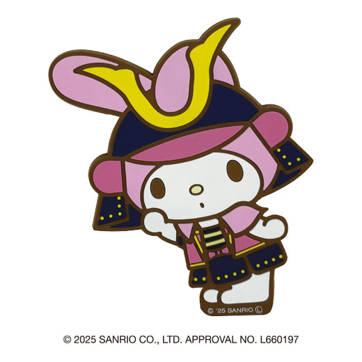サンリオキャラクターズ　ラバーマグネット（マイメロディ・武将）