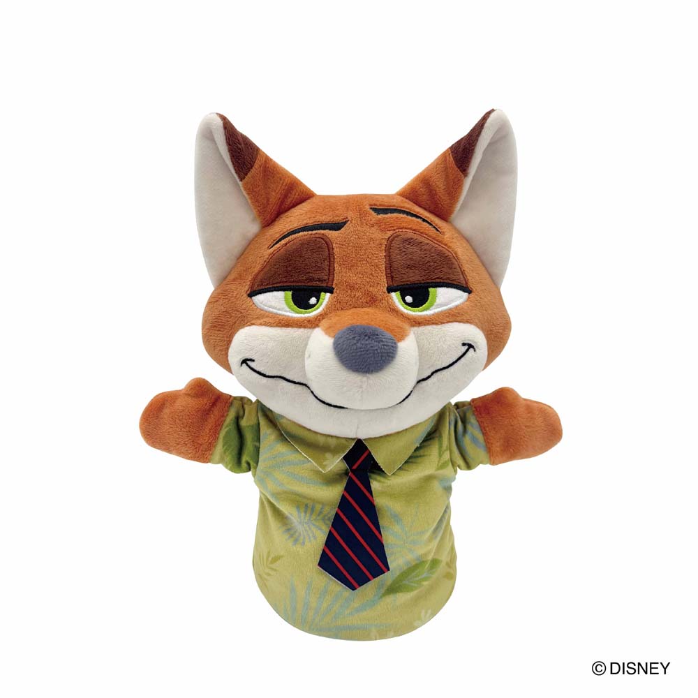 【11月発送】ディズニー　ハンドパペット（ニック・ワイルド）