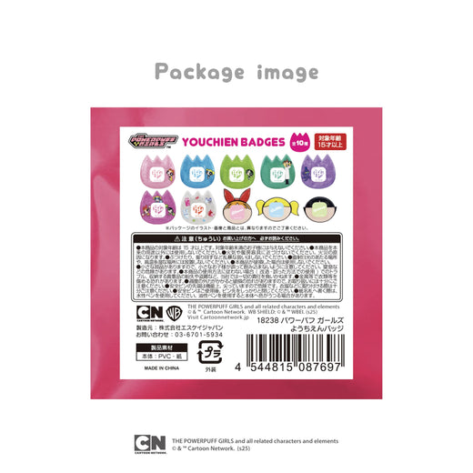 パワーパフ ガールズ　ようちえんバッジ（10個セット）