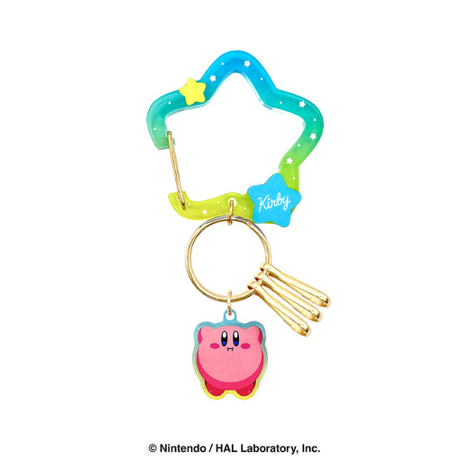星のカービィ　ぷわぷわアクリルカラビナチャーム（カービィ（ホバリング））