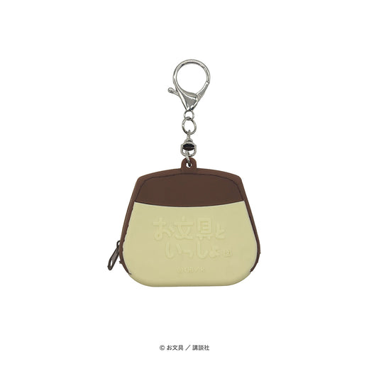 お文具といっしょ　シリコンミニポーチ（プリンさん）