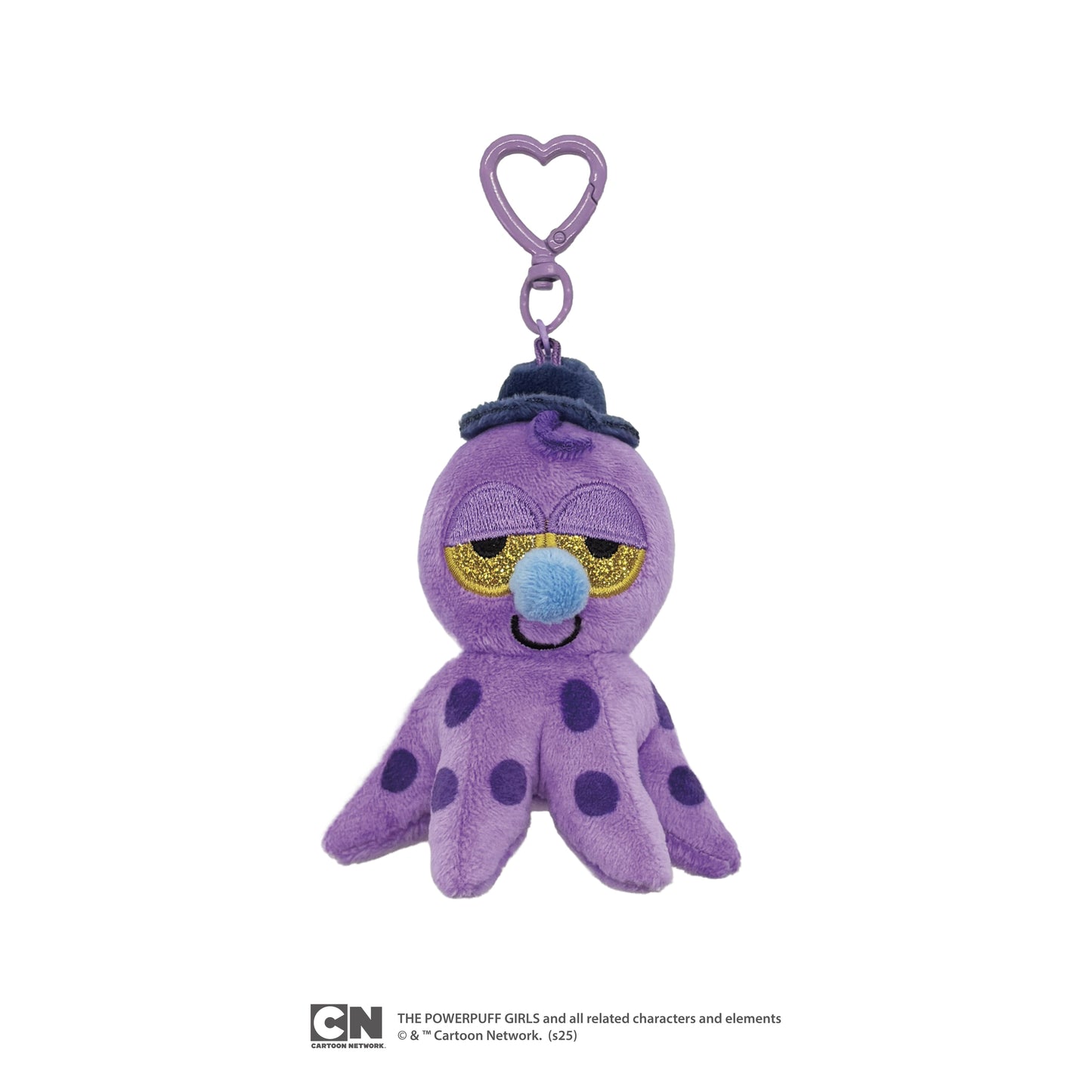 パワーパフ ガールズ　ぬいぐるみキーリング（オクティ）