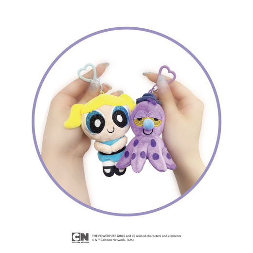 パワーパフ ガールズ　ぬいぐるみキーリング（オクティ）