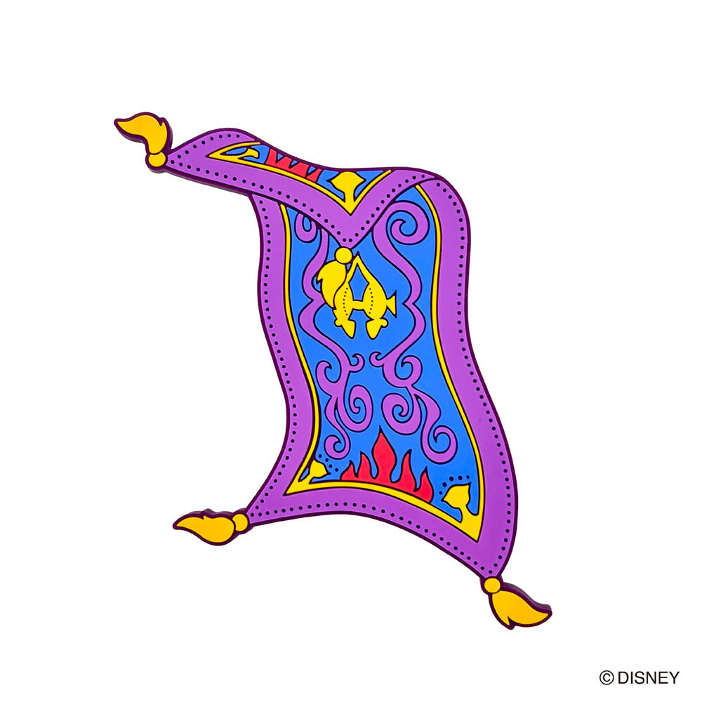 ディズニー　ラバーマグネットフック（アラジン・魔法のじゅうたん）