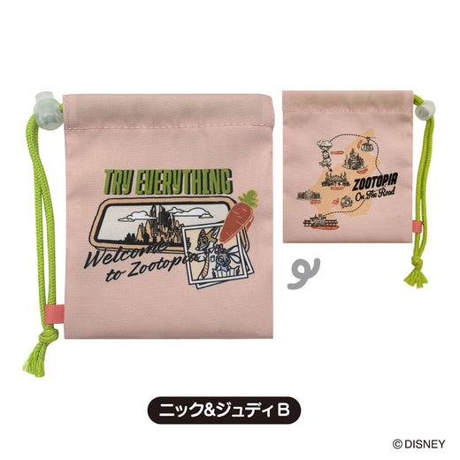 【12月発送】ディズニー　ズートピアショッパー風ミニ巾着